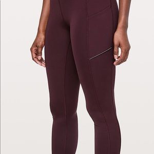 Lululemon Speed up Crop tight full-on